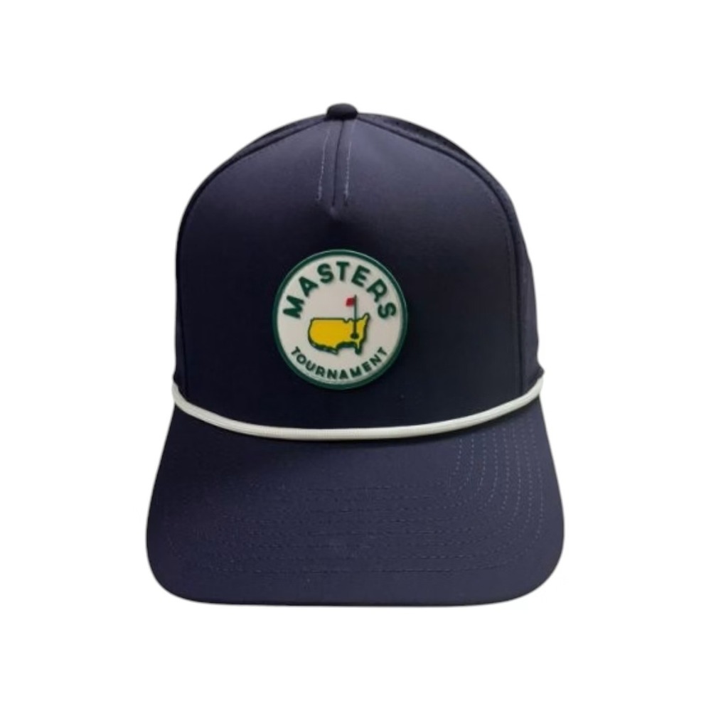 Men Masters Hat Navy Tournament Rope Snapback Perforated Mesh